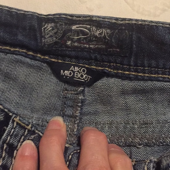 Reduced⭐️⭐️Silver Jeans - Picture 8 of 10